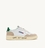 Zapatillas Autry medalist  piel blanca  verde ante